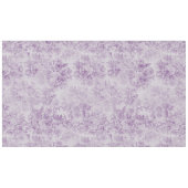 粗野な紫色、みすぼらしいシック、ラベンダー色の淡い色の花模様。 テーブルクロス (正面(横))