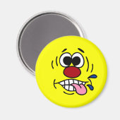 粗野な顔 マグネット (正面/裏面)