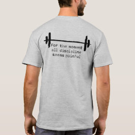 粗黒のTシャツの文字 Tシャツ