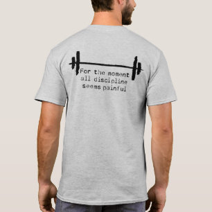 粗黒のTシャツの文字 Tシャツ