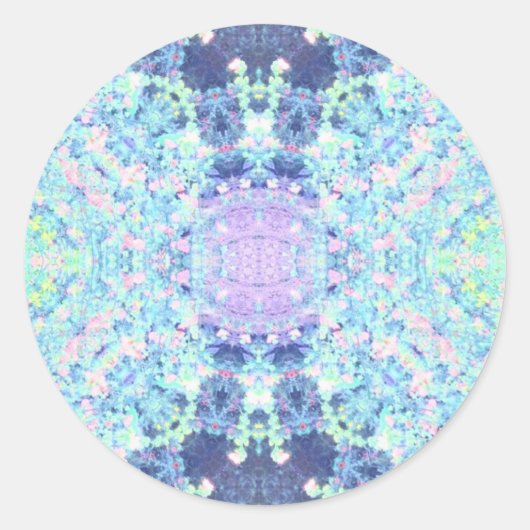 粘かわいらし付 ラウンドシール (正面)