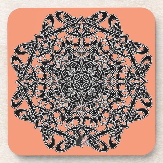 粘り強いオクタグリフダスクコースター コースター (正面)
