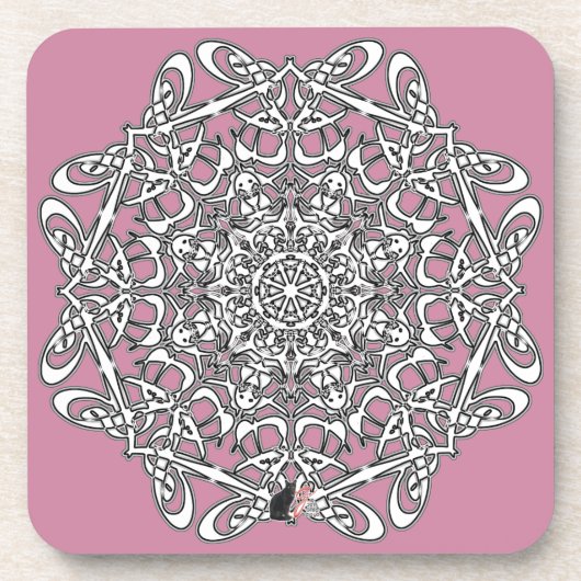 粘り強いオクタグリフドーンコースター コースター (正面)