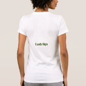 粘り強いTシャツ Tシャツ (裏面)