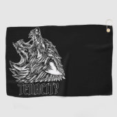 粘り強さディスクタオル ゴルフタオル (横)