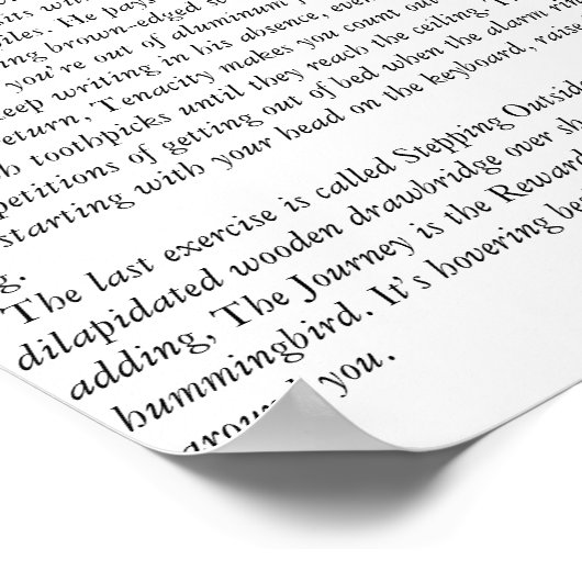 粘り ポスター (角)