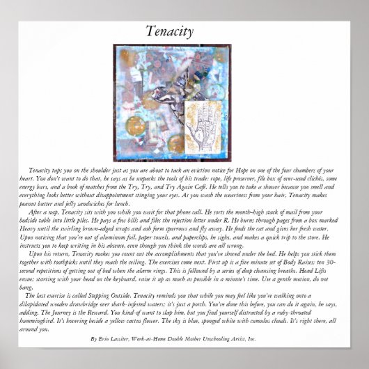 粘り ポスター (正面)