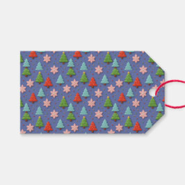 粘土のクリスマスギフト包装紙の偽のクッキー ギフトタグ