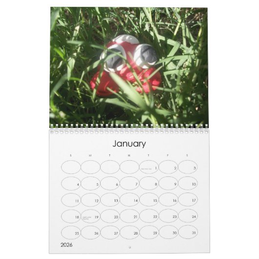 粘土の友達のカレンダー カレンダー (1月 2026)