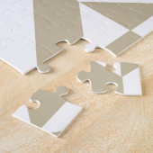 粘土の幾何学的なデコキューブパターン ジグソーパズル (側面)