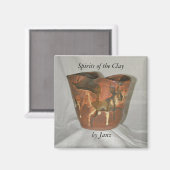 粘土の精霊 マグネット (正面/裏面)