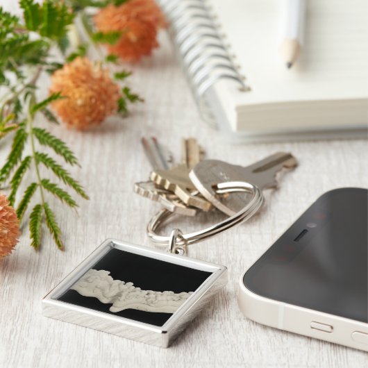 粘土のConcretion キーホルダー (側面)