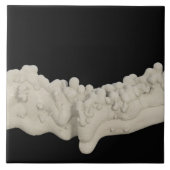 粘土のConcretion タイル (正面)