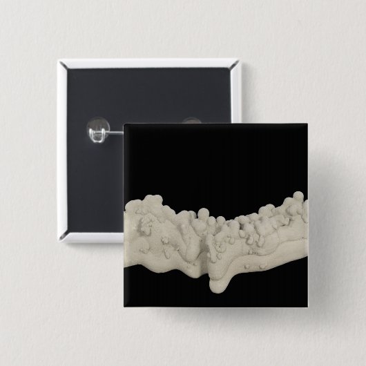 粘土のConcretion 缶バッジ (正面&裏面)