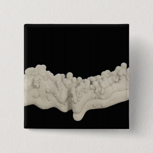 粘土のConcretion 缶バッジ (正面)