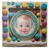 粘土フレーム タイル (正面)