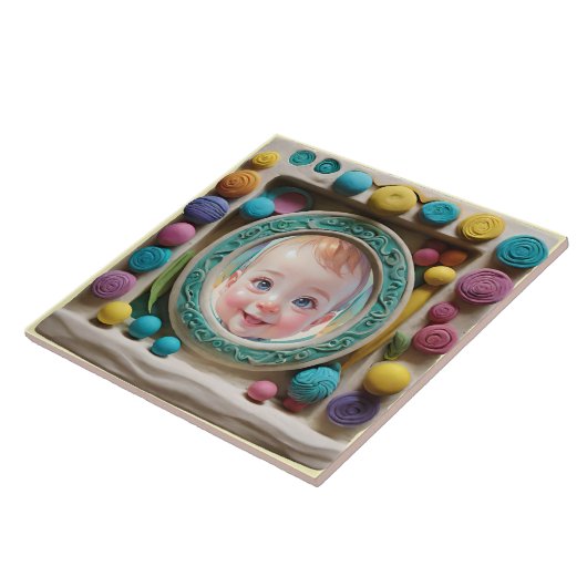 粘土フレーム タイル (側面)