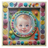 粘土フレーム タイル (正面)