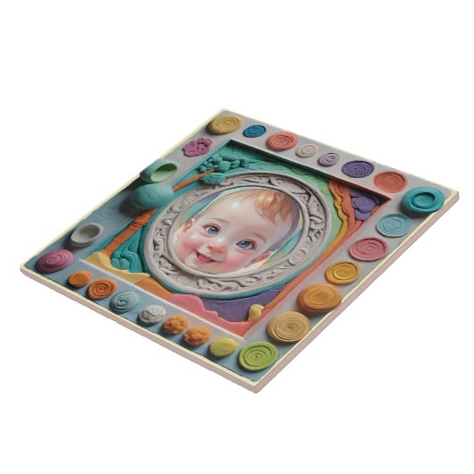 粘土フレーム タイル (側面)