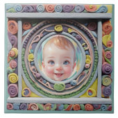 粘土フレーム タイル (正面)