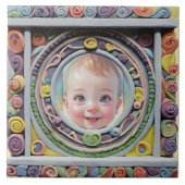 粘土フレーム タイル (正面)