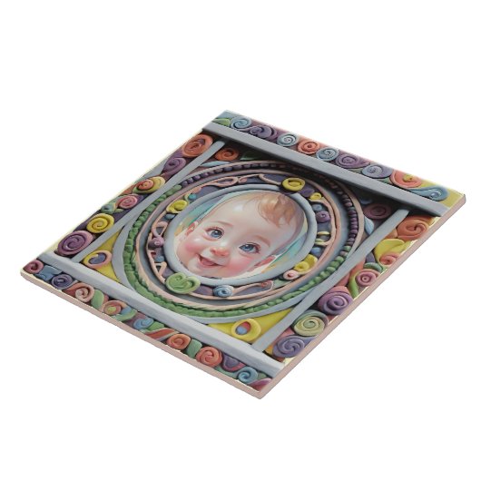 粘土フレーム タイル (側面)