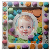 粘土フレーム タイル (正面)