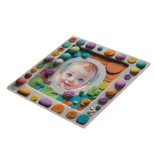 粘土フレーム タイル (側面)