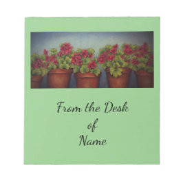 粘土ポット ノートパッド