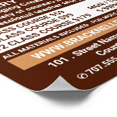 粘土ポット、陶芸教室、陶工広告会 ポスター (角)