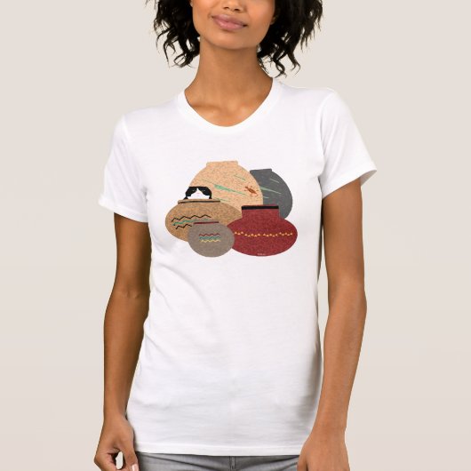 粘土ポット Tシャツ (正面)