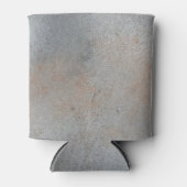 粘土画像付き滑らかなコンクリートセメント 缶クーラー (正面)