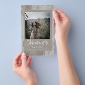 粘土葬儀用台本お祝い生活予算 チラシ (ハンドル)