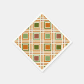 粘土藻類パターン スタンダードカクテルナプキン (角)