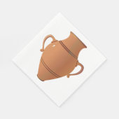 粘土製の花瓶 スタンダードランチョンナプキン (角)