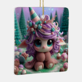 粘土誕生日生物 セラミックオーナメント (右)