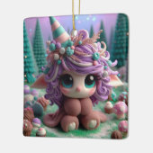 粘土誕生日生物 セラミックオーナメント (左)