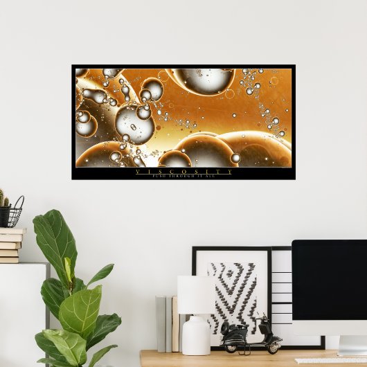 粘度2 ポスター (ホームオフィス)