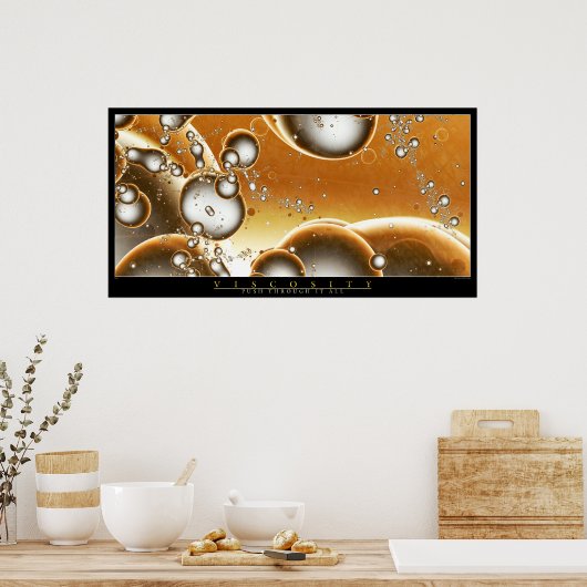 粘度2 ポスター (キッチン)