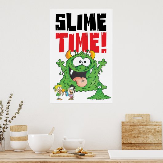 粘液時間 ポスター (キッチン)