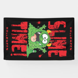 粘液時間 横断幕