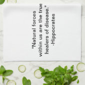 粘着性がある刺鍼術 キッチンタオル (折り畳み)