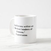 粘着性がある刺鍼術 コーヒーマグカップ (正面左)