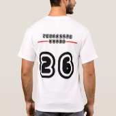 粘着性がある強盗 Tシャツ (裏面)