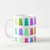 粘着性くまのマグ コーヒーマグカップ (左)