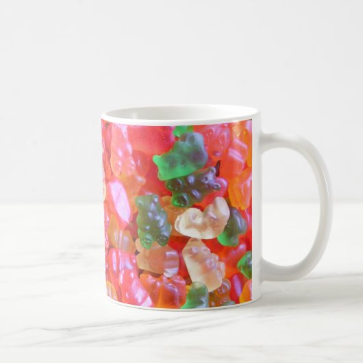粘着性くまのマグ コーヒーマグカップ (右)