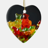 粘着性くまの恋人 セラミックオーナメント (右)