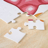 粘着性くま ジグソーパズル (側面)