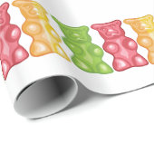 粘着性くま ラッピングペーパー (ロールコーナー)