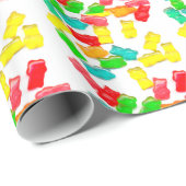 粘着性くま ラッピングペーパー (ロールコーナー)